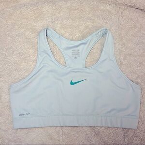 Pastel, Light Turquoise Nike Sports Bra XL